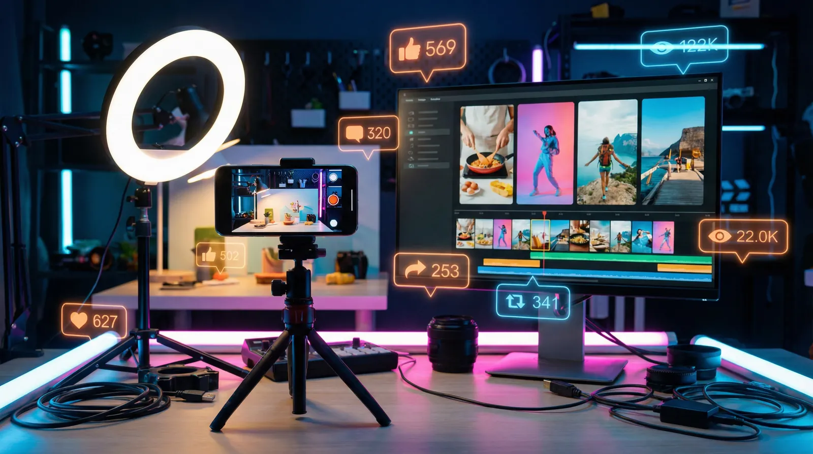 人妻视频 小视频创作工作台